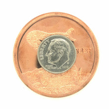 Load image into Gallery viewer, The Rattler 1 oz. .999 Copper Coin