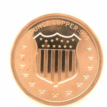 Load image into Gallery viewer, The Rattler 1 oz. .999 Copper Coin