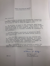 Load image into Gallery viewer, Gerald Ford The Presidential Inauguration Eyewitness Medal