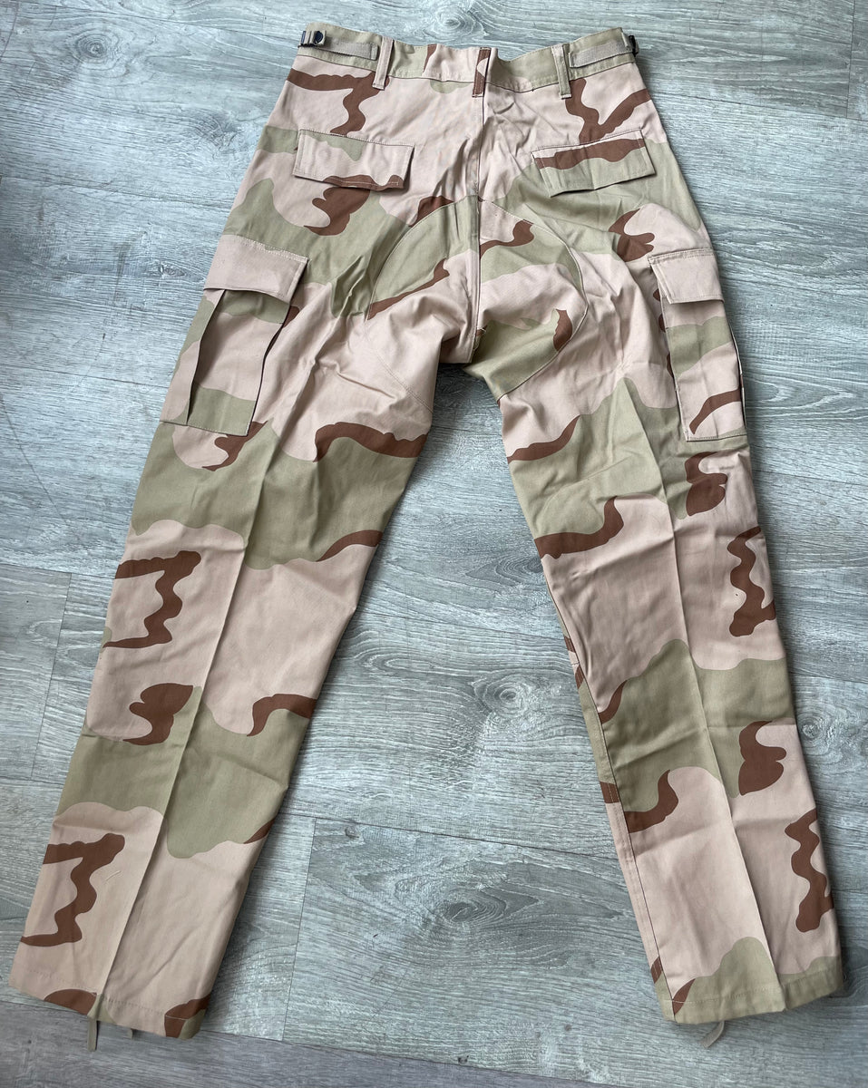 BDU Military Ripstop Desert Camo Pants Men's Med-Reg Combat Trouser Pa –  Online Outpost