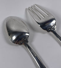 Load image into Gallery viewer, Wallace Waltz Of Spring Sterling Silver Salad Fork And Teaspoon No Mono