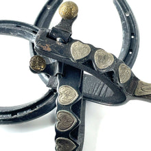 Load image into Gallery viewer, Spur and Horseshoe Gun Holder Rack Hearts St Croix Forge
