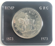 Load image into Gallery viewer, Canadian RCMP Centennial Coin 1873-1973
