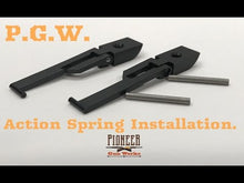 Load and play video in Gallery viewer, Action Springs, Light Weight Lever and Lifter Arm Spring Assemblies for Uberti Rifle
