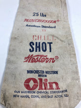 Load image into Gallery viewer, Vintage Winchester American Standard Canvas Bag 25lbs
