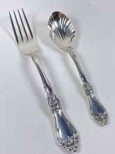 Load image into Gallery viewer, Wallace Royal Rose Sterling Silver Fork And Sugar Spoon No Mono
