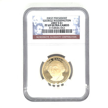 Load image into Gallery viewer, George Washington $1 Coin PF 69 Ultra Cameo NGC
